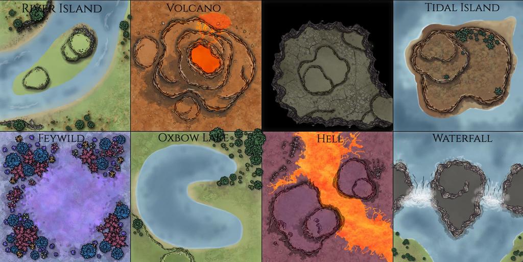 How to Create Terrain Watercolor Cities