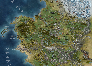 Map of the Witcher World