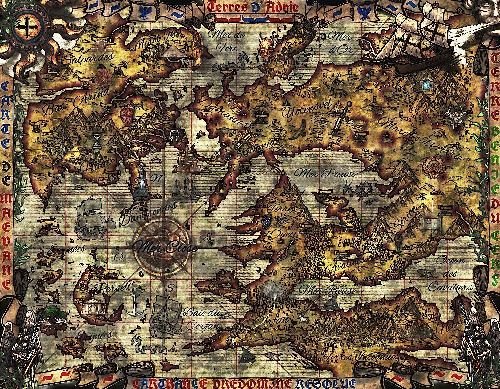 Adrie - old map style