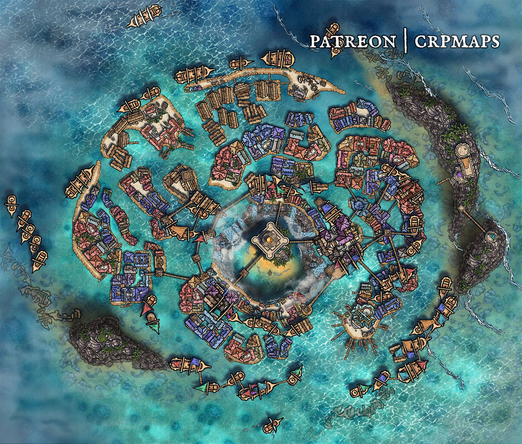 Floating Pirate City