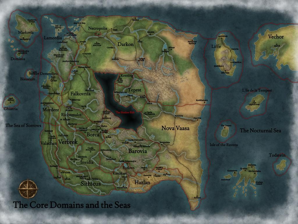 Ravenloft Core Detail Map