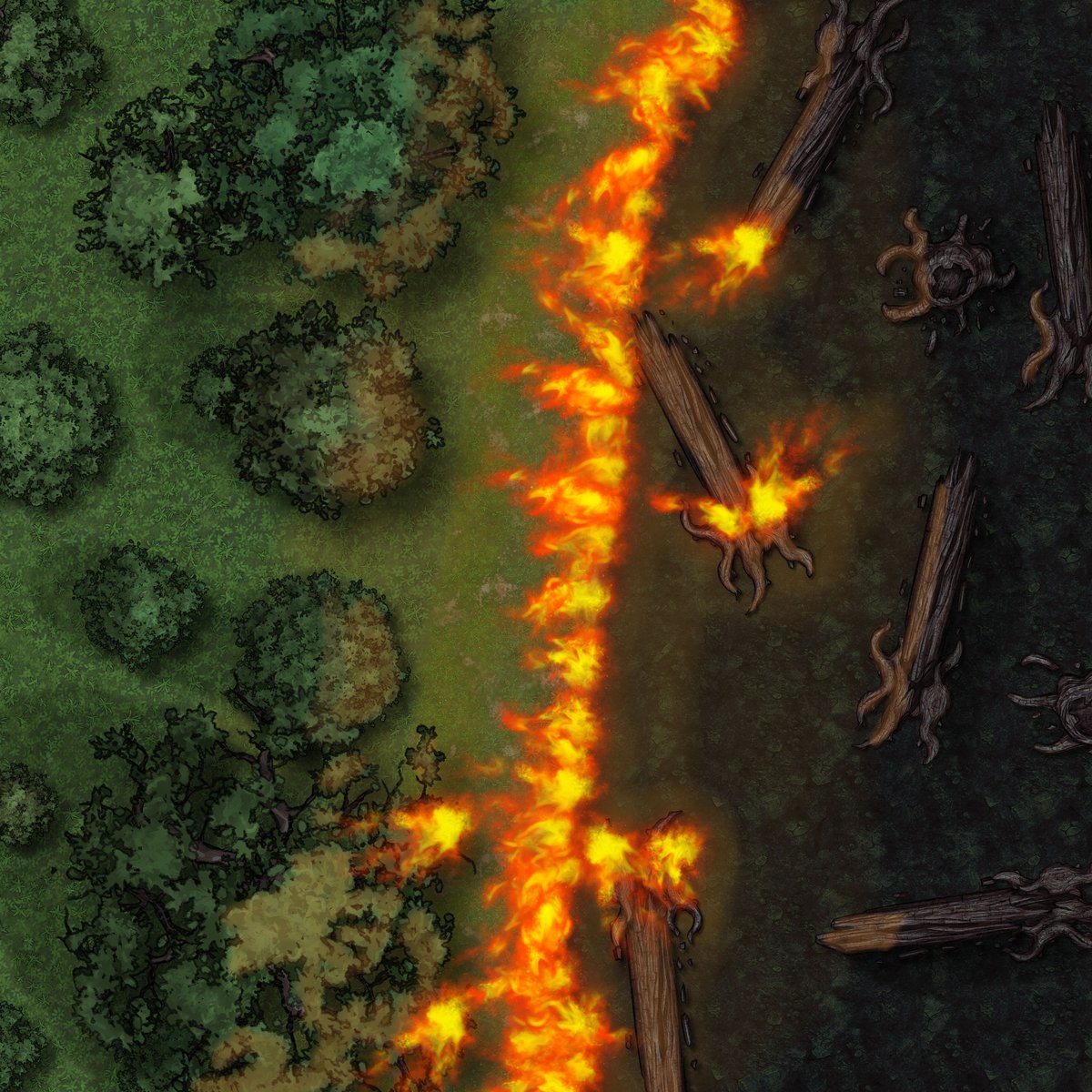 Scorched Forest