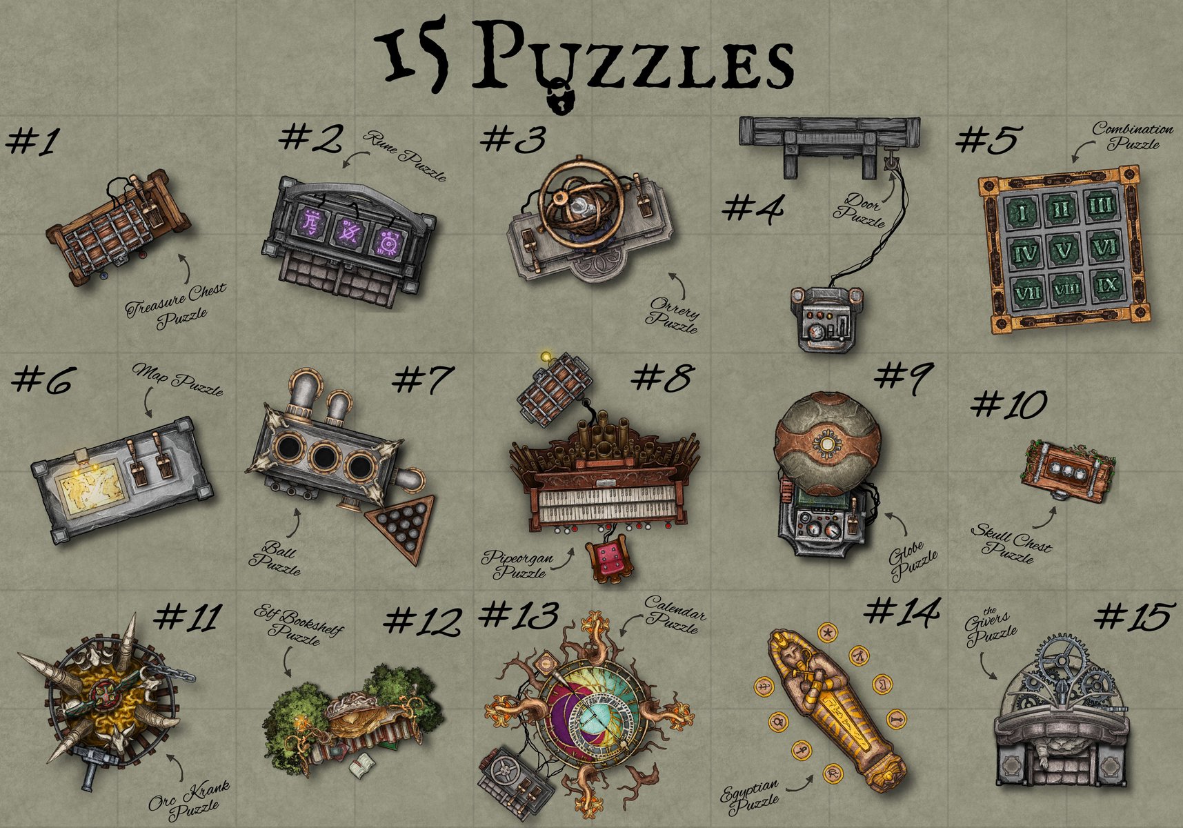 15 Puzzles