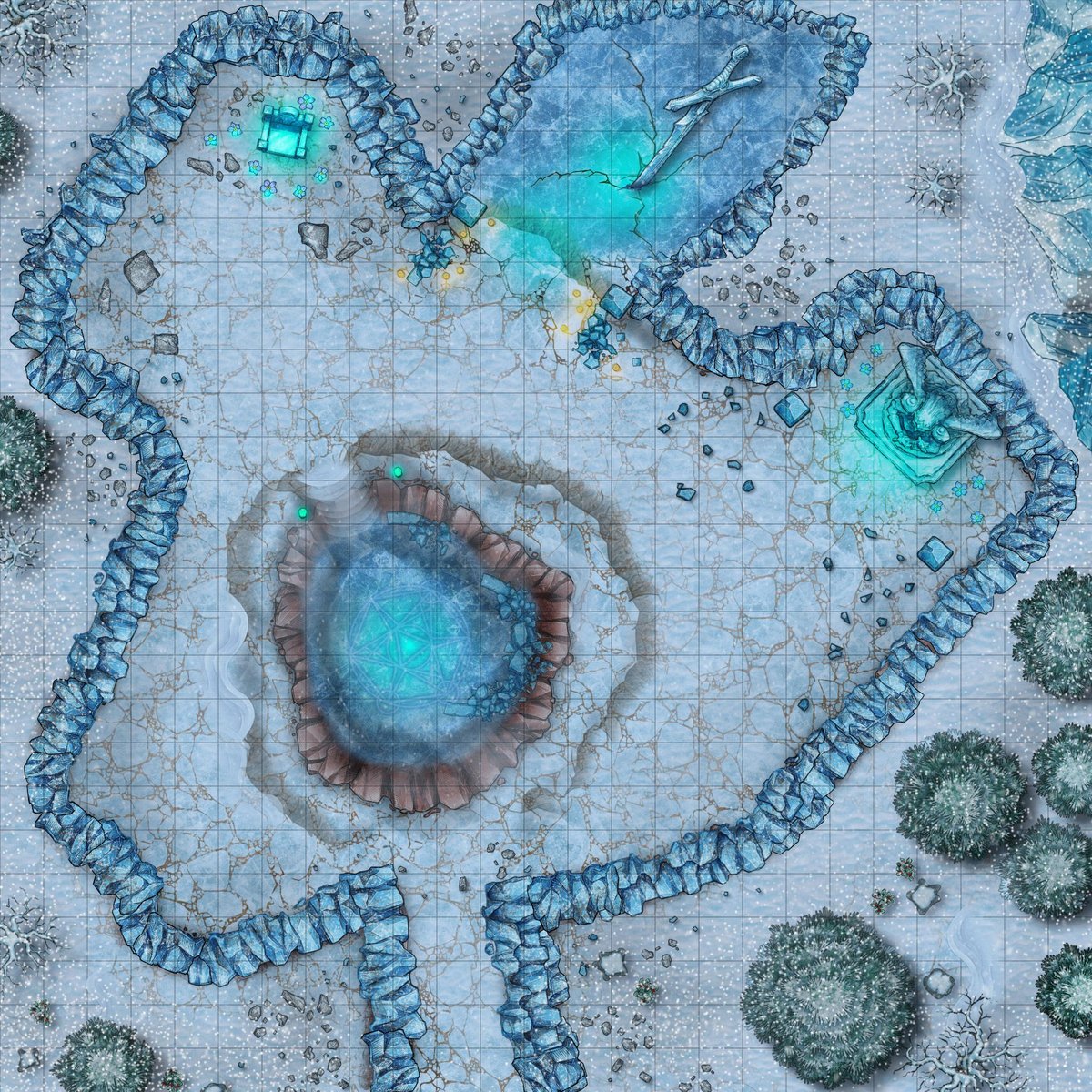 Ice Cave Grid