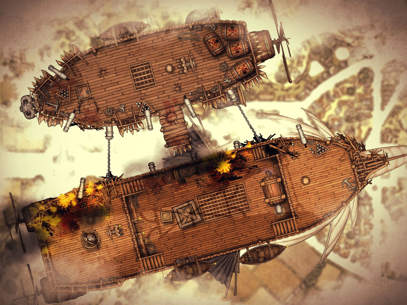 Airship Battle