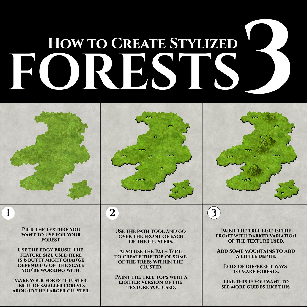 Guide: How to Create Stylized Forests 3