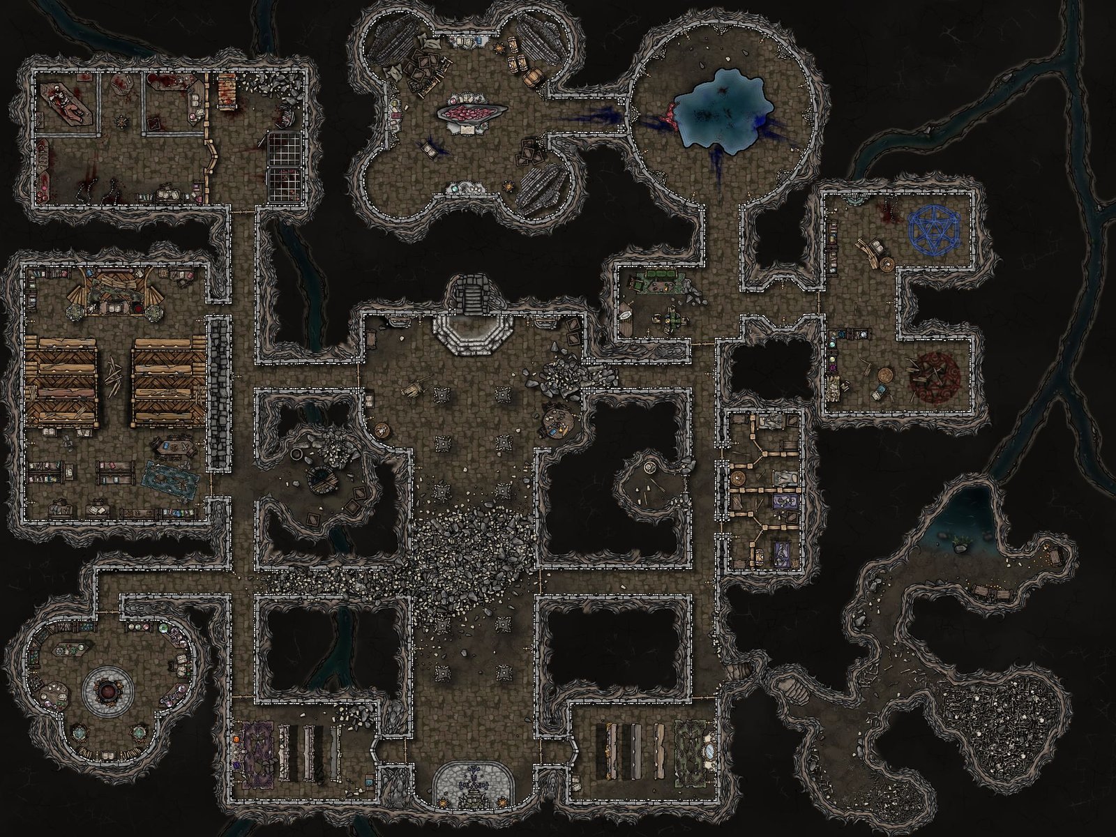 Forlorn Fort - Dungeon Level