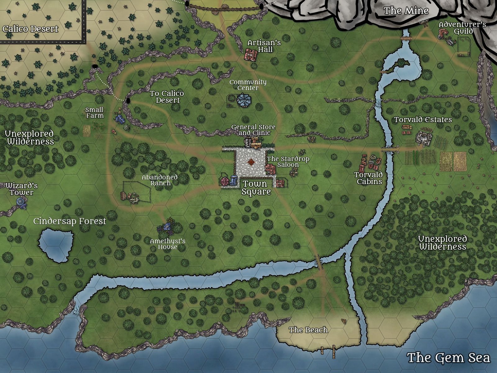 Stardew Pelican Town