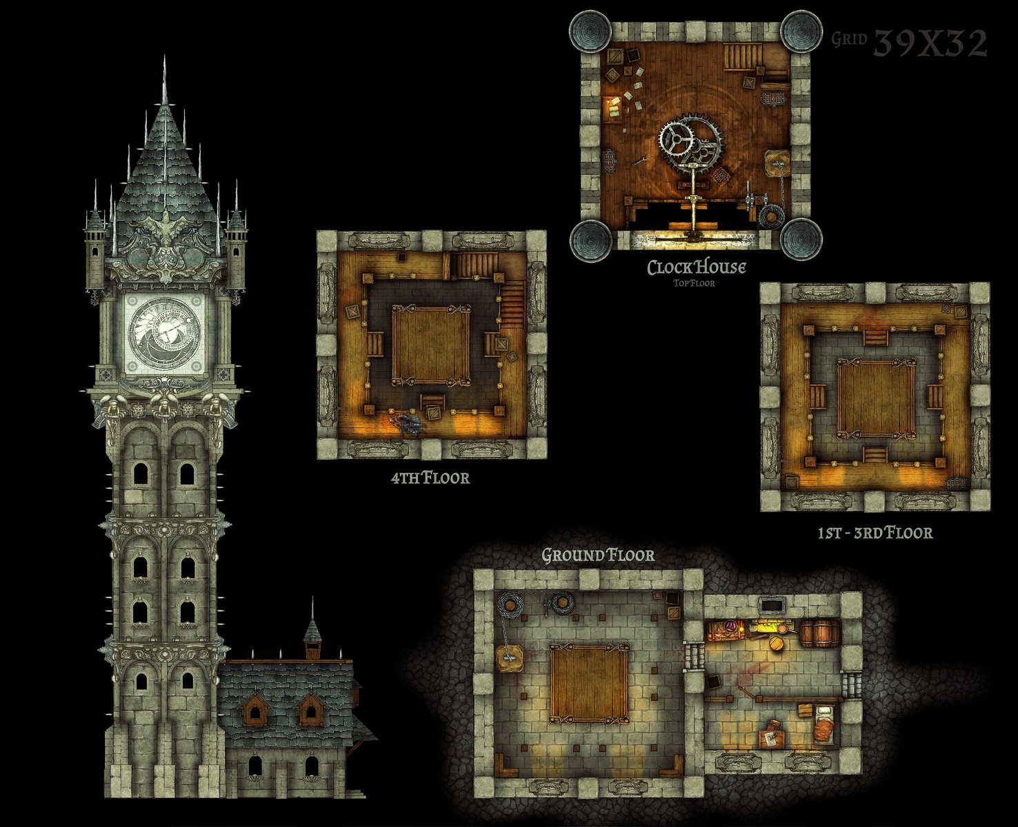 Gothic Clocktower