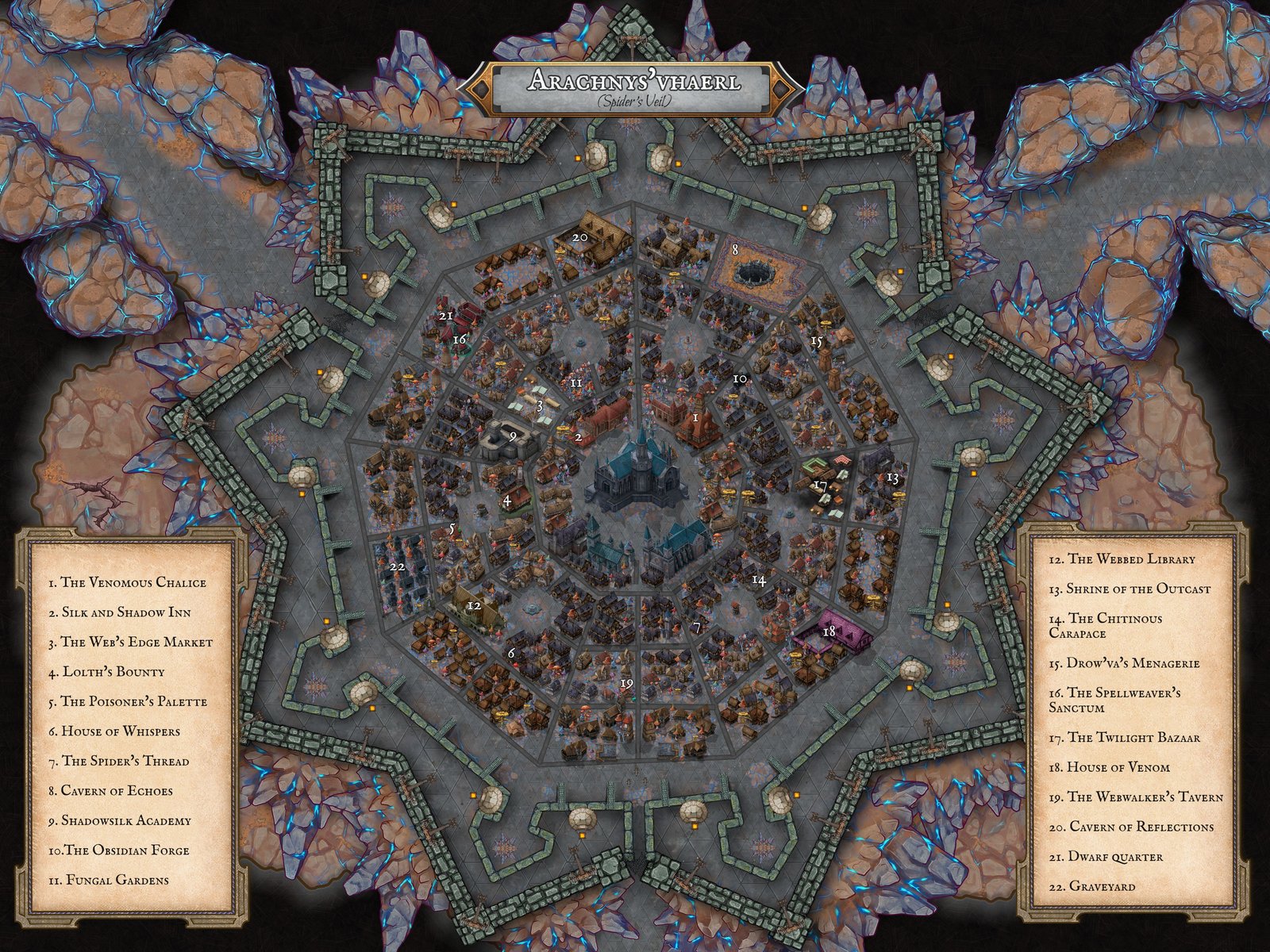 Drow city