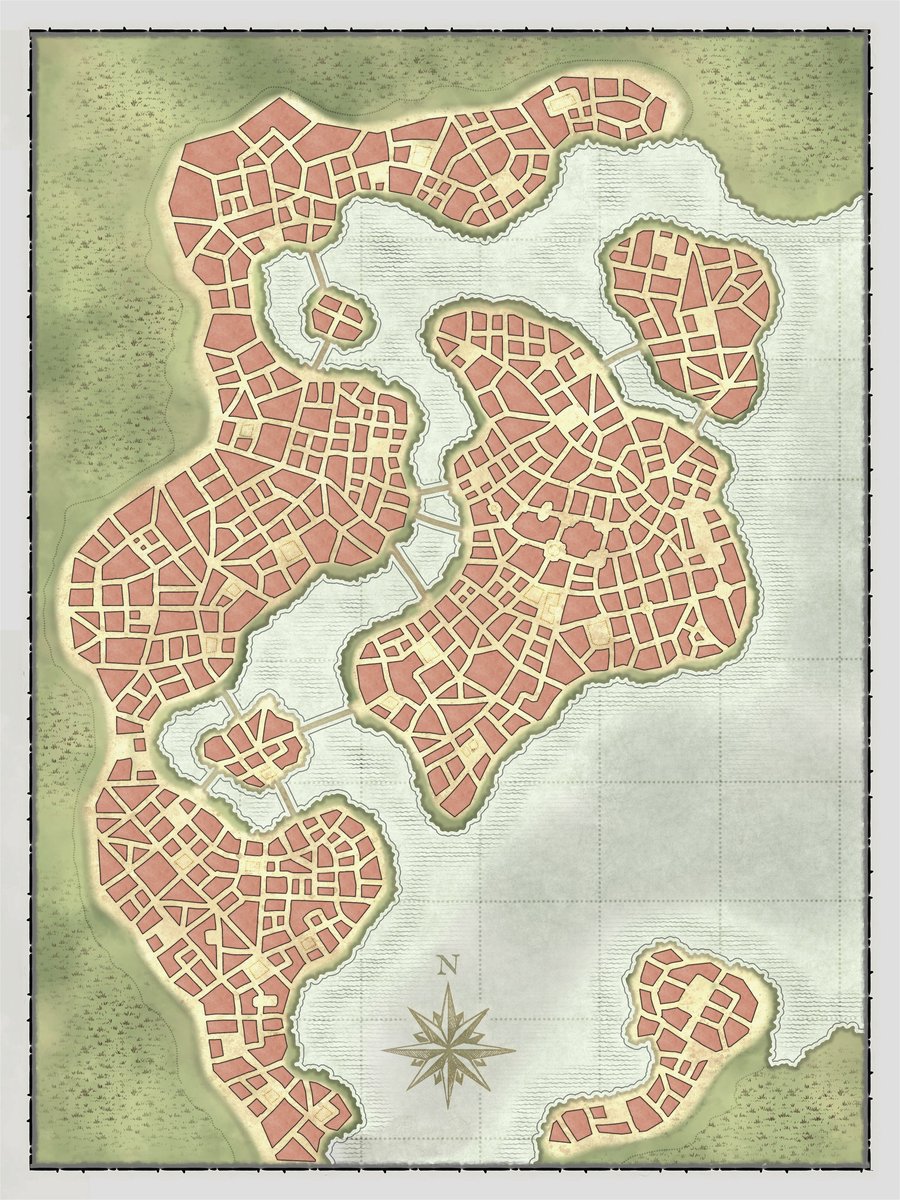 City Map Template