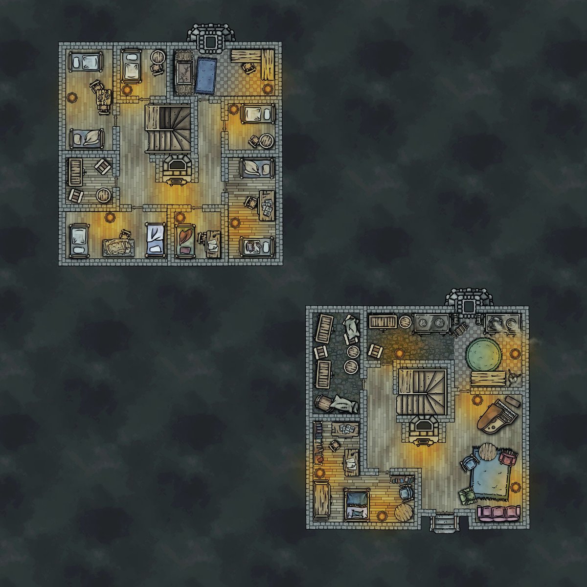 Two-storey Inn | Inkarnate - Create Fantasy Maps Online