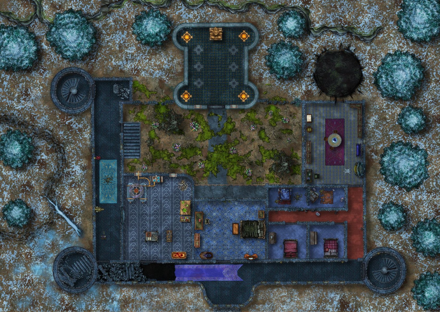 Darkhold Castle 2nd floor