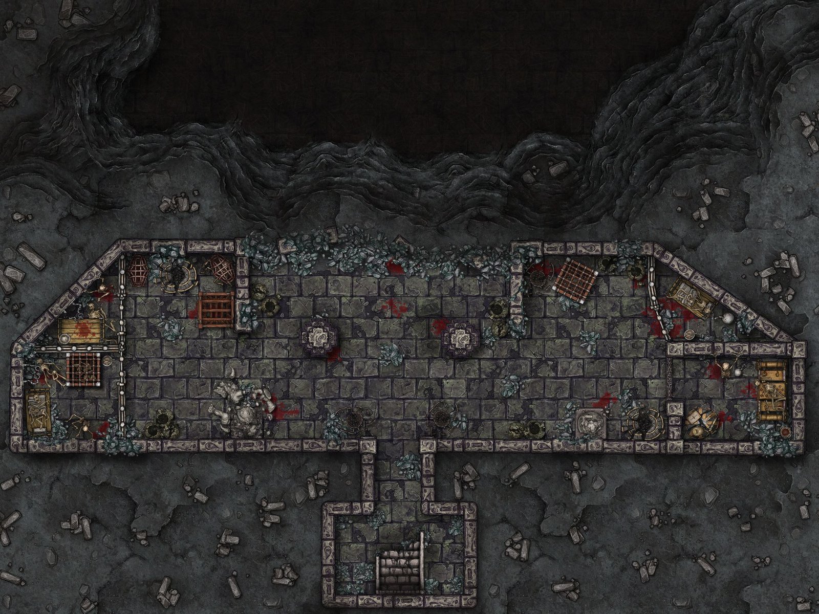 "Our Lady Of the Blessed Sorrow" Sanatorium - Beneath the Chapel