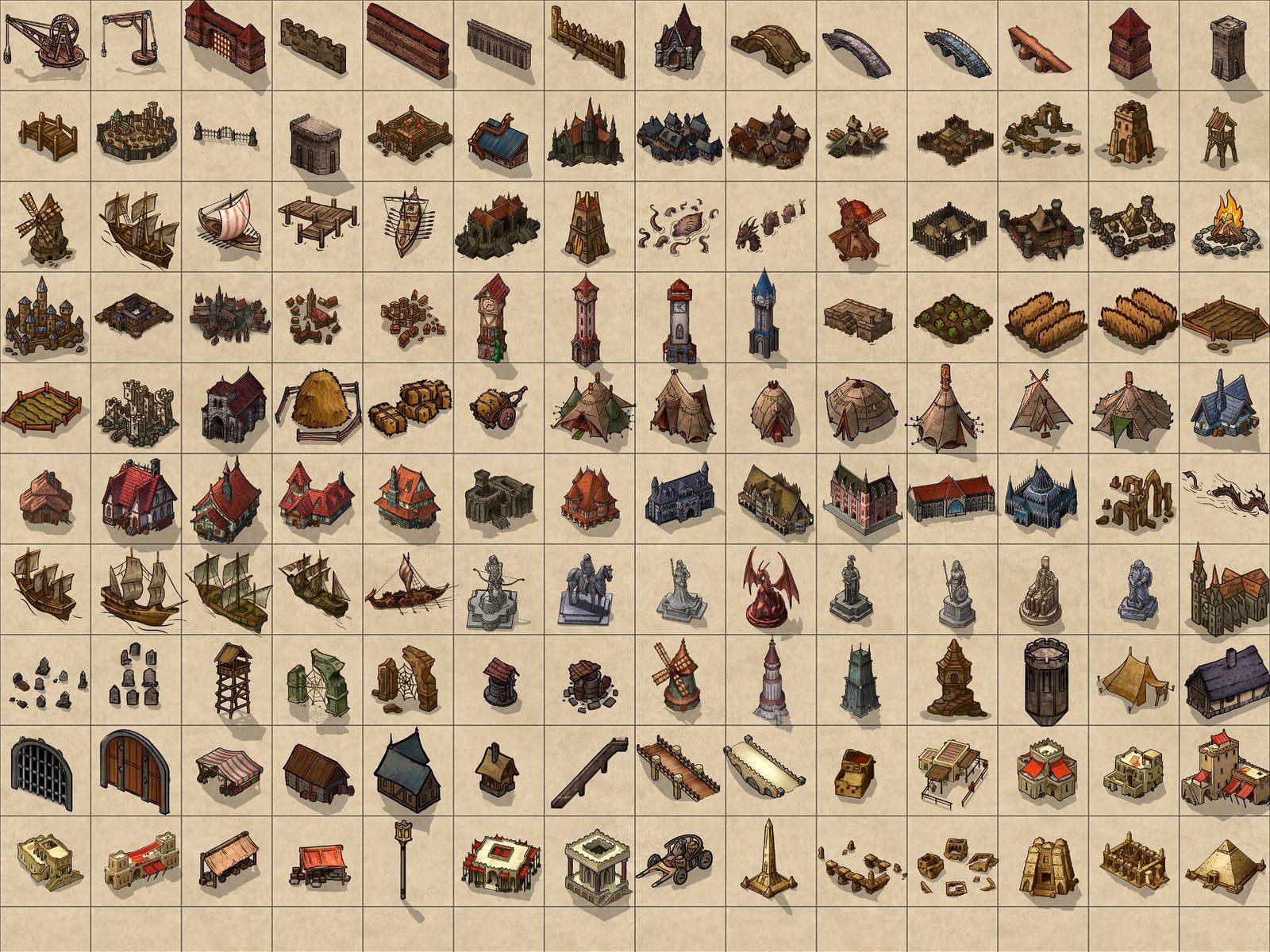 FANTASY CLASSIC- Human Icons