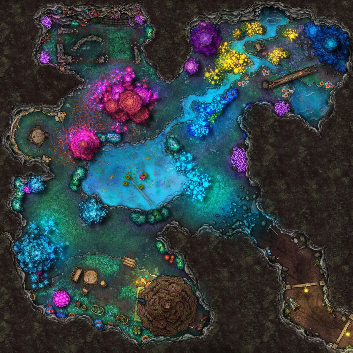 Underground - Faerie Chasm (Fey)