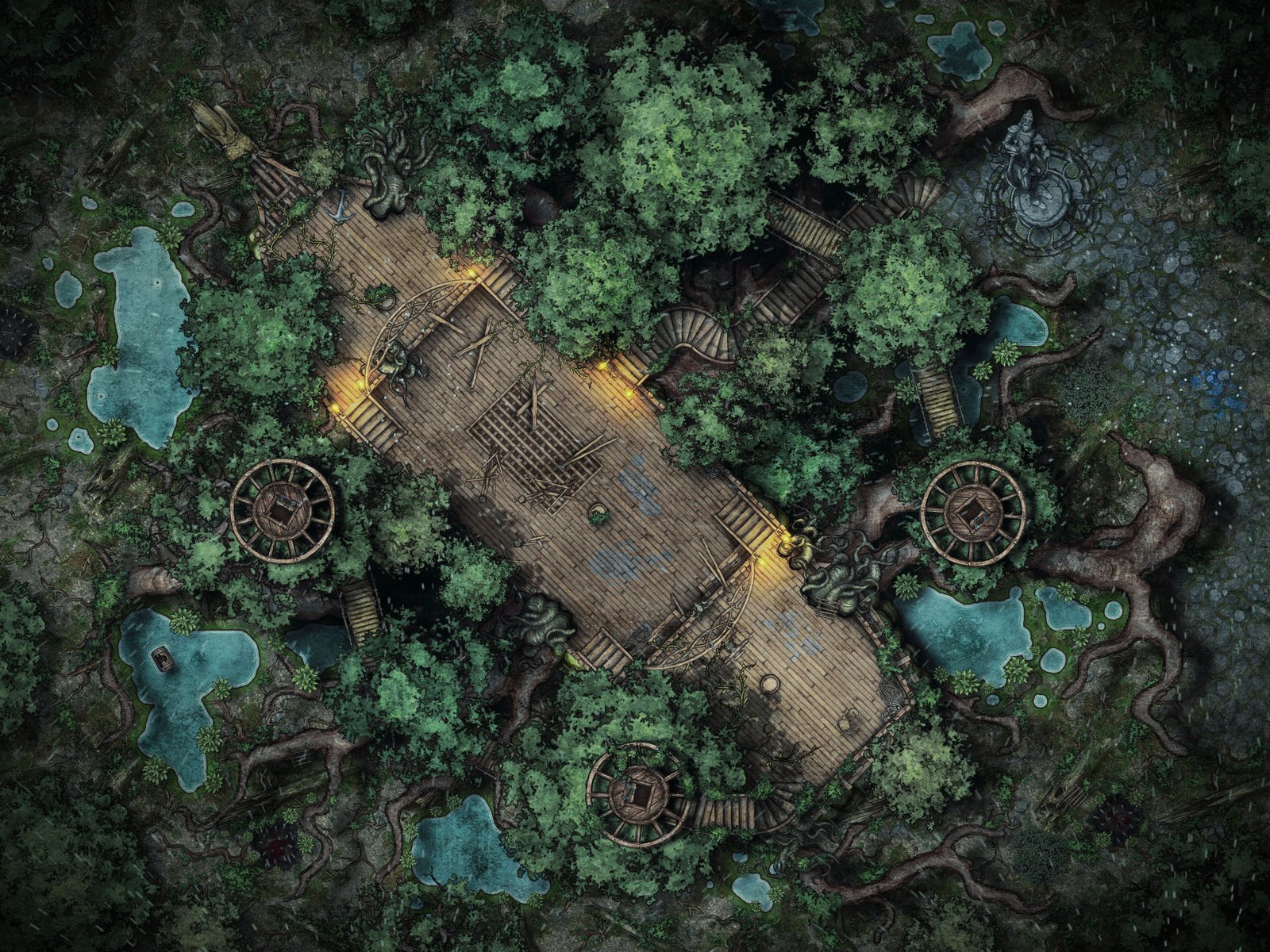 Ark in a Tree | Inkarnate - Create Fantasy Maps Online