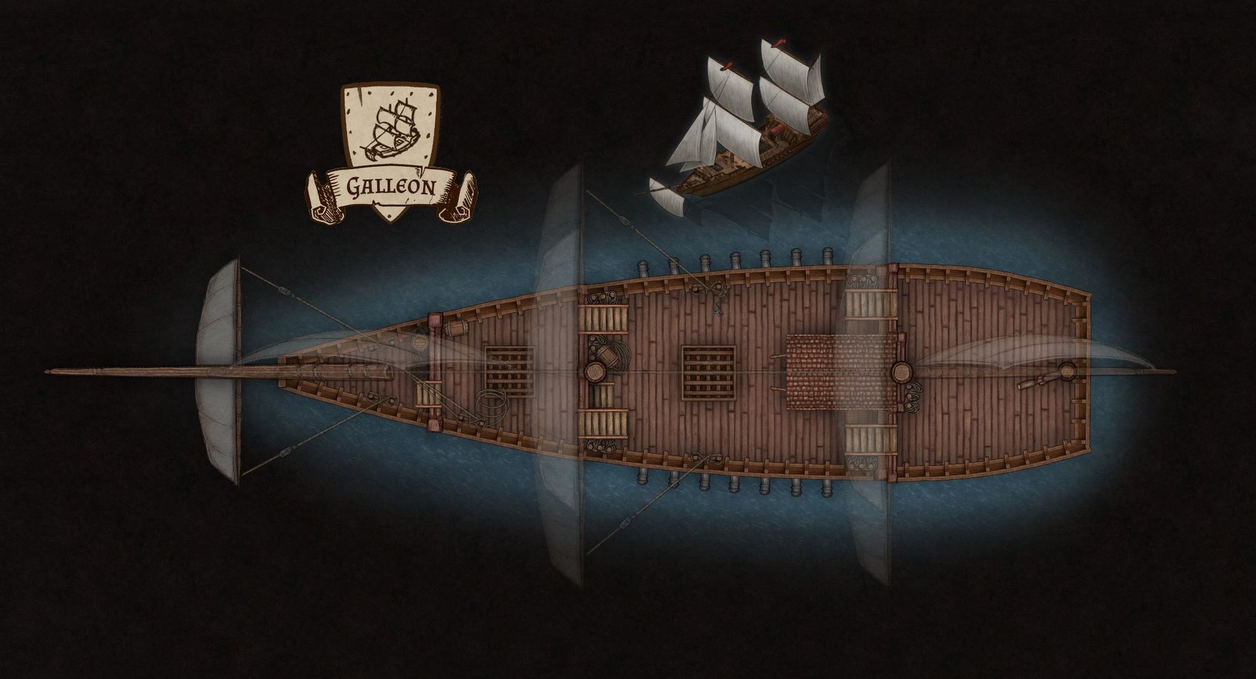 Galleon Top Deck