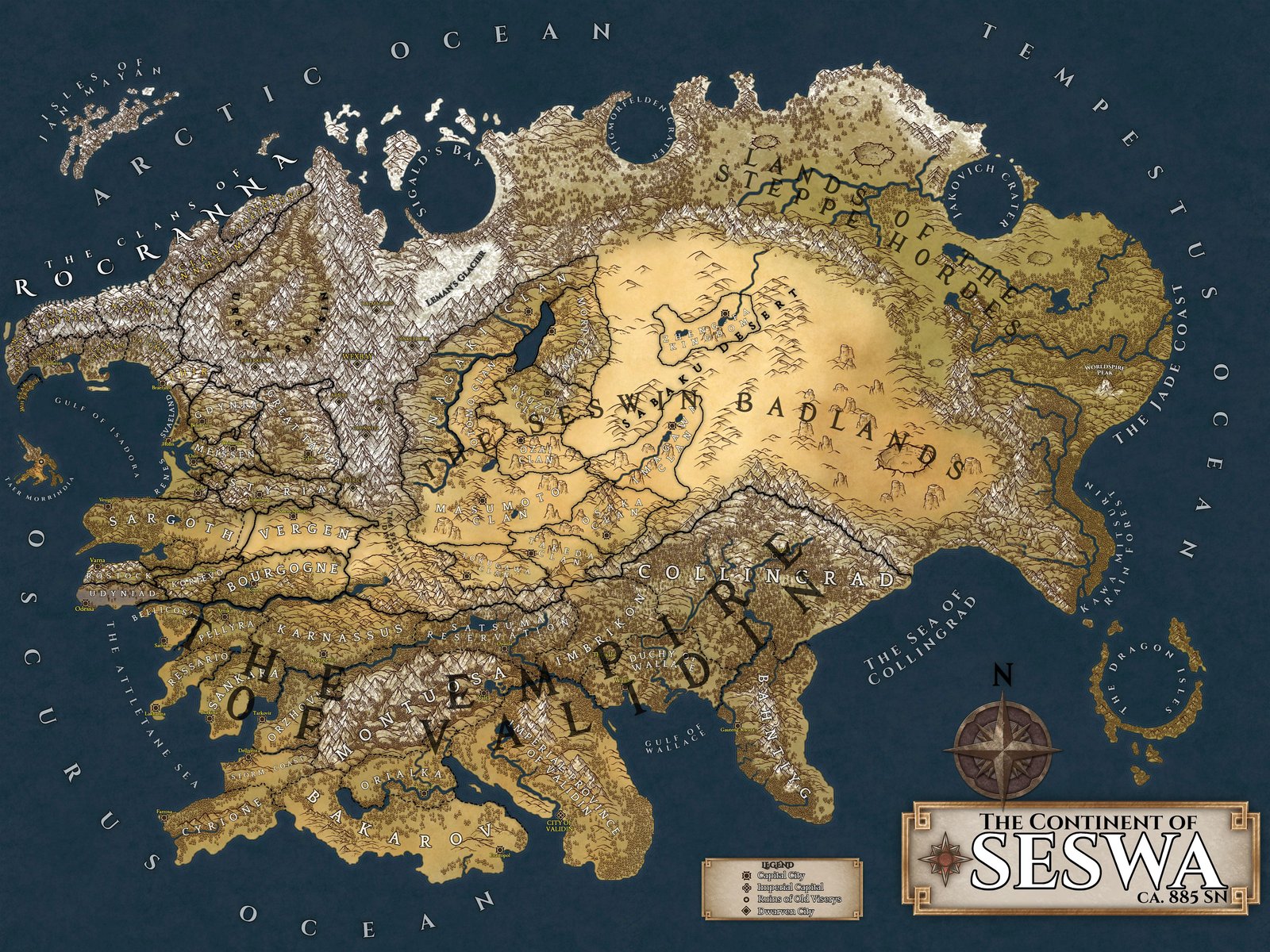 Continent of Seswa