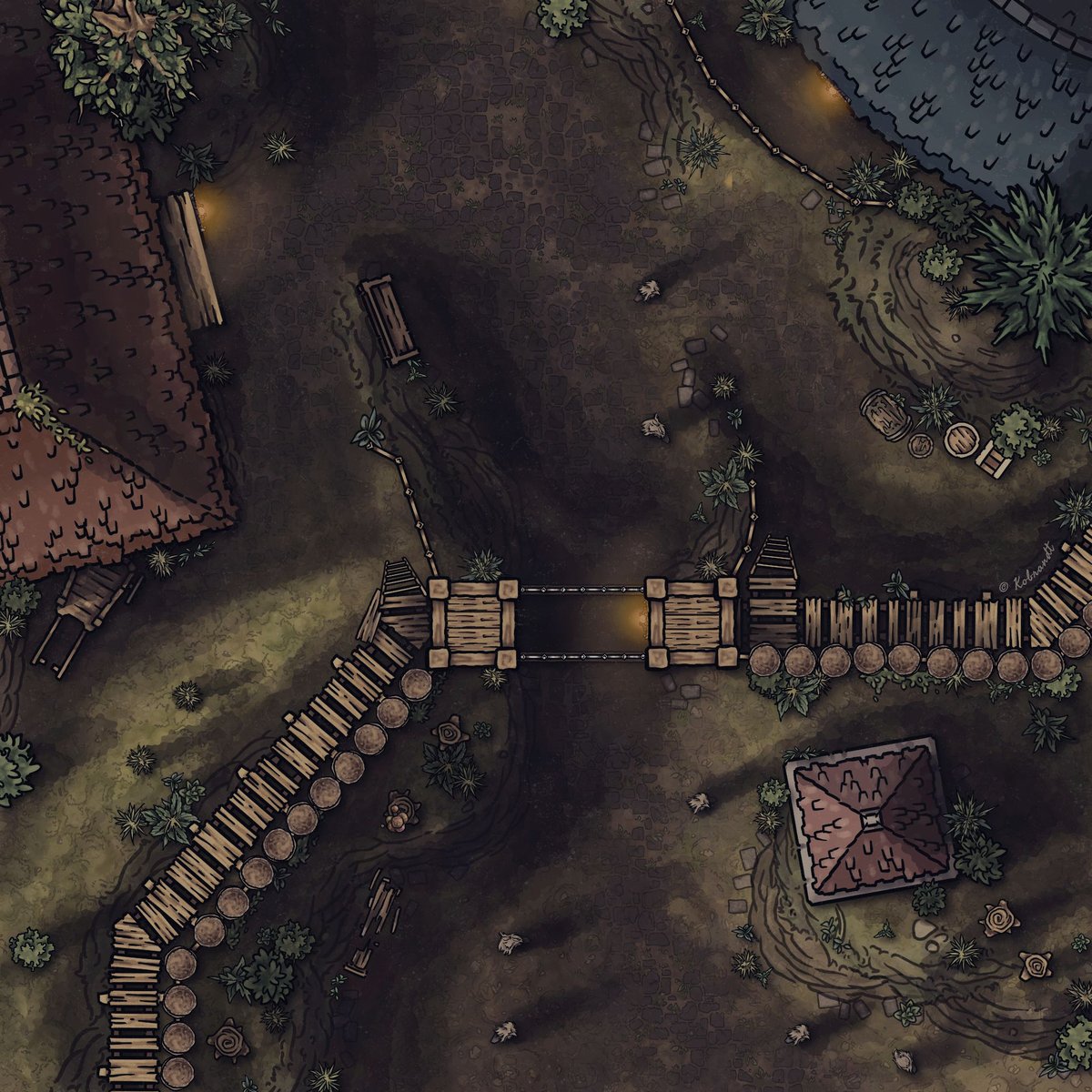Gates Of Vallaki (15x15)