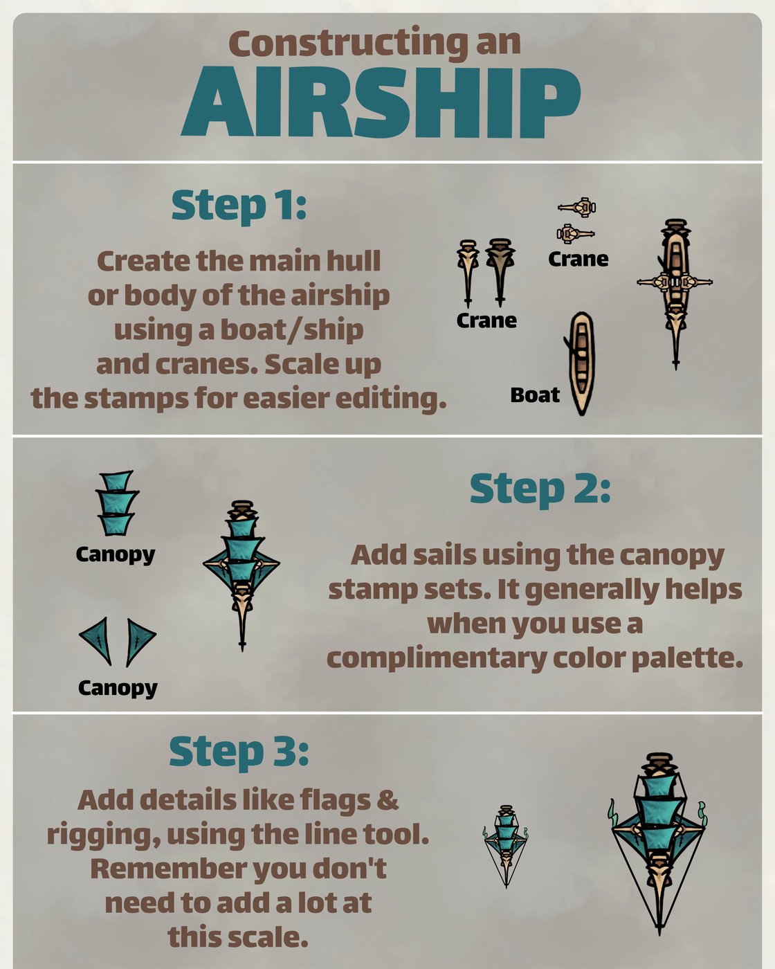 Constructing an Airship