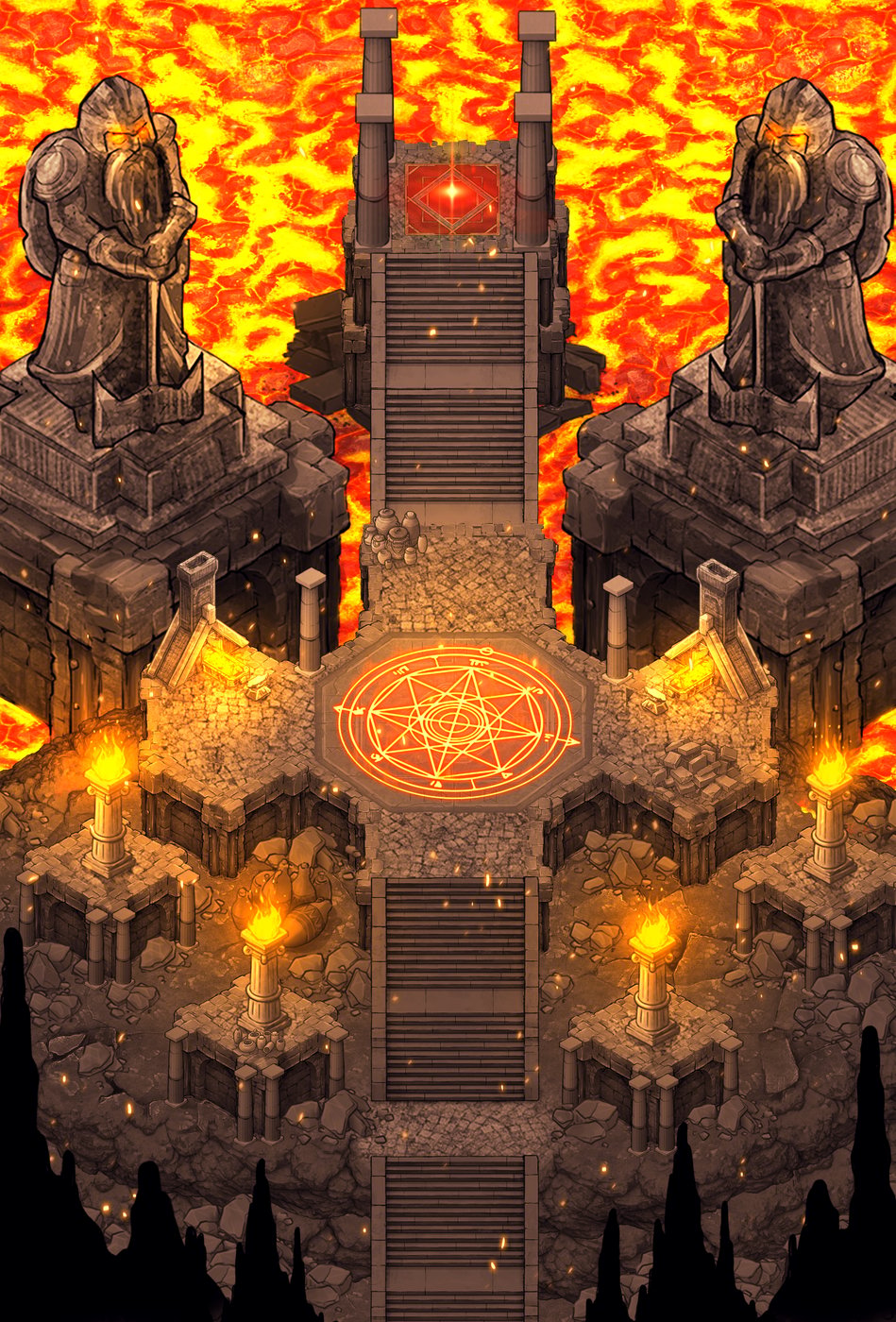 Volcanic Forge (Weekly Map Prompt)