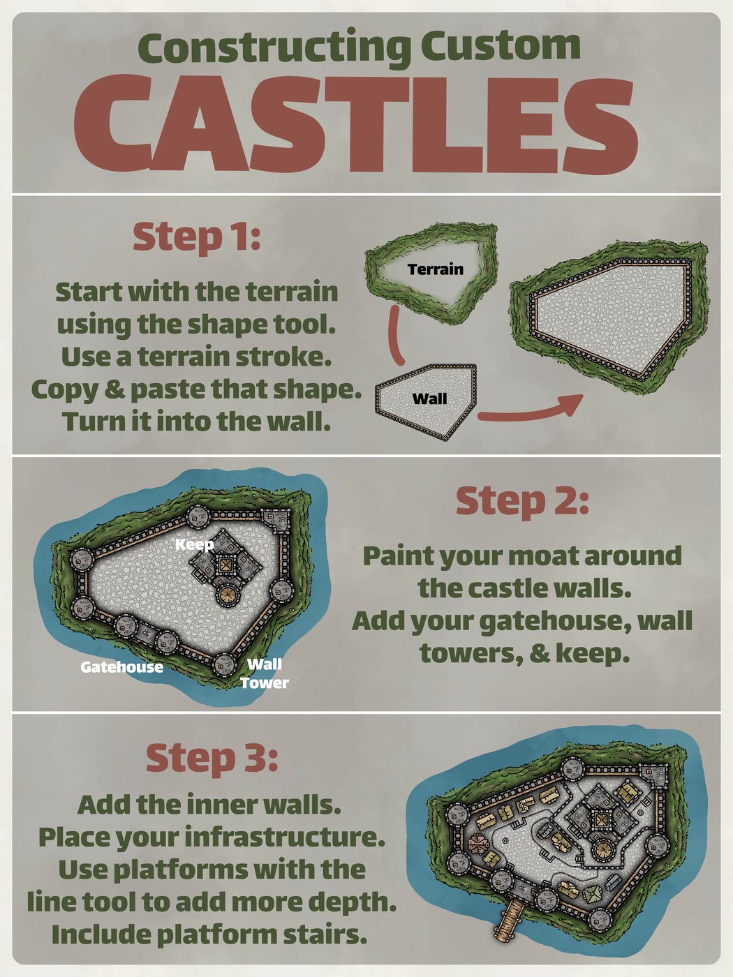 Constructing Custom Castles