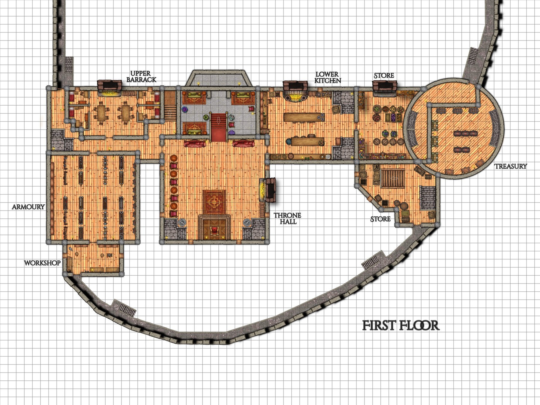 Eskeld_Castle_FirstFloor