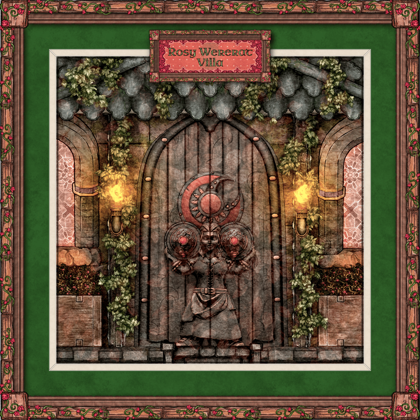 Entrance to the Rosy Wererat Villa