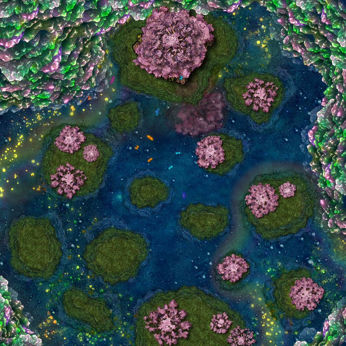 World Tree Star Pool