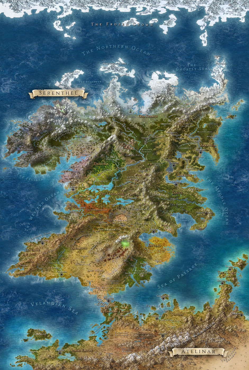 Continent of Serenthel