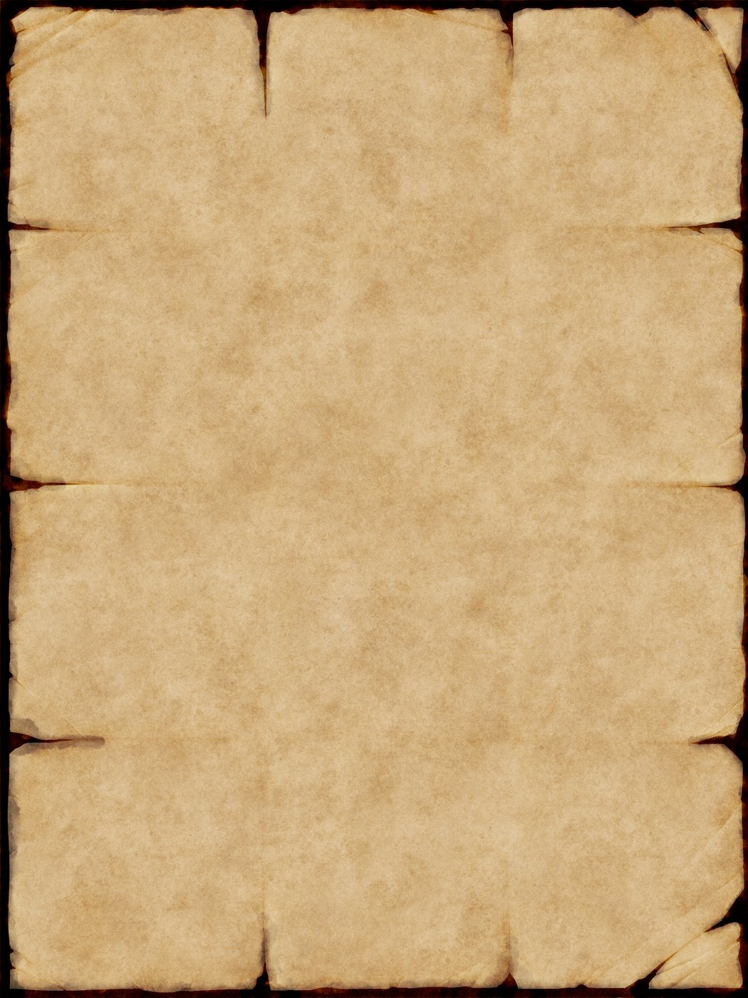 Empty parchment MODEL