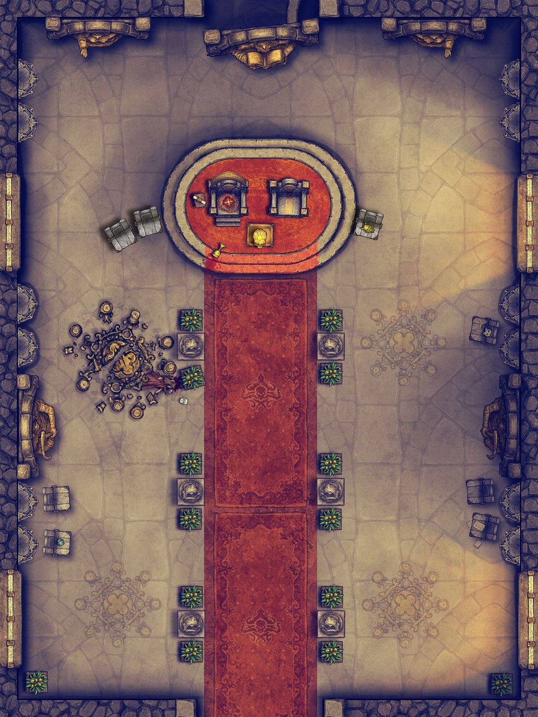 How to Create Throne Rooms | Inkarnate Stream
