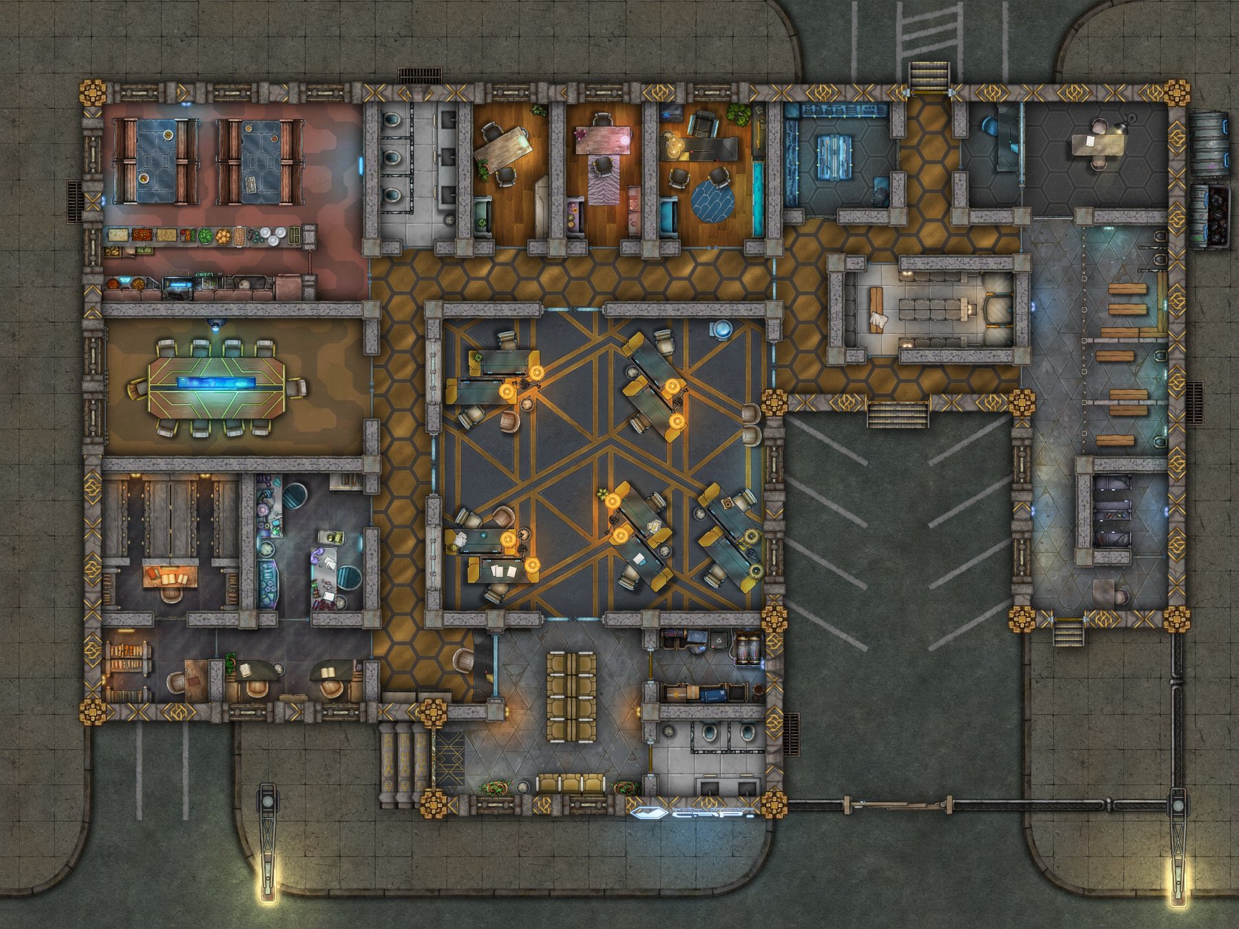 Azure Blades Station