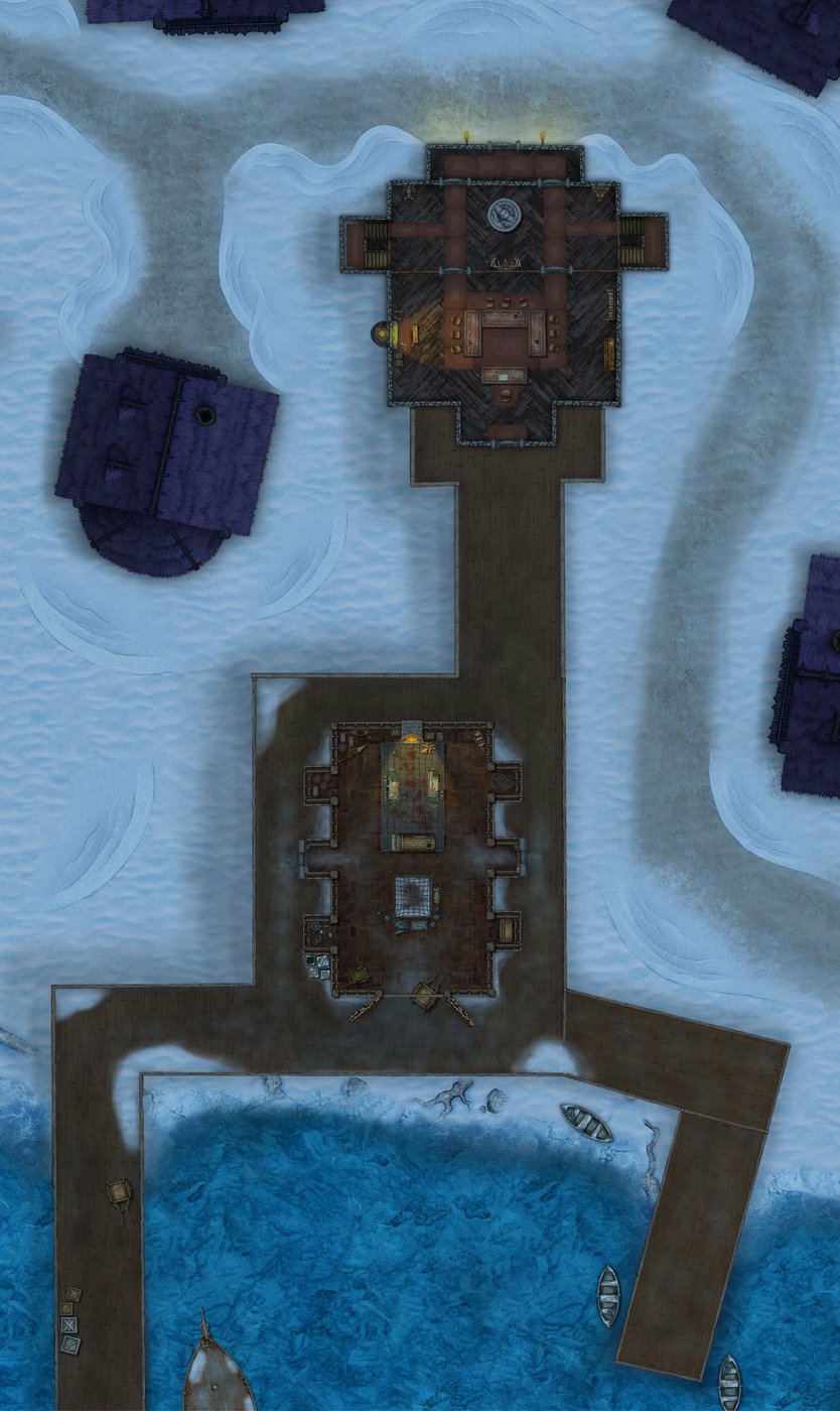 Dougan's Hole - Speaker's House and Fishhouse