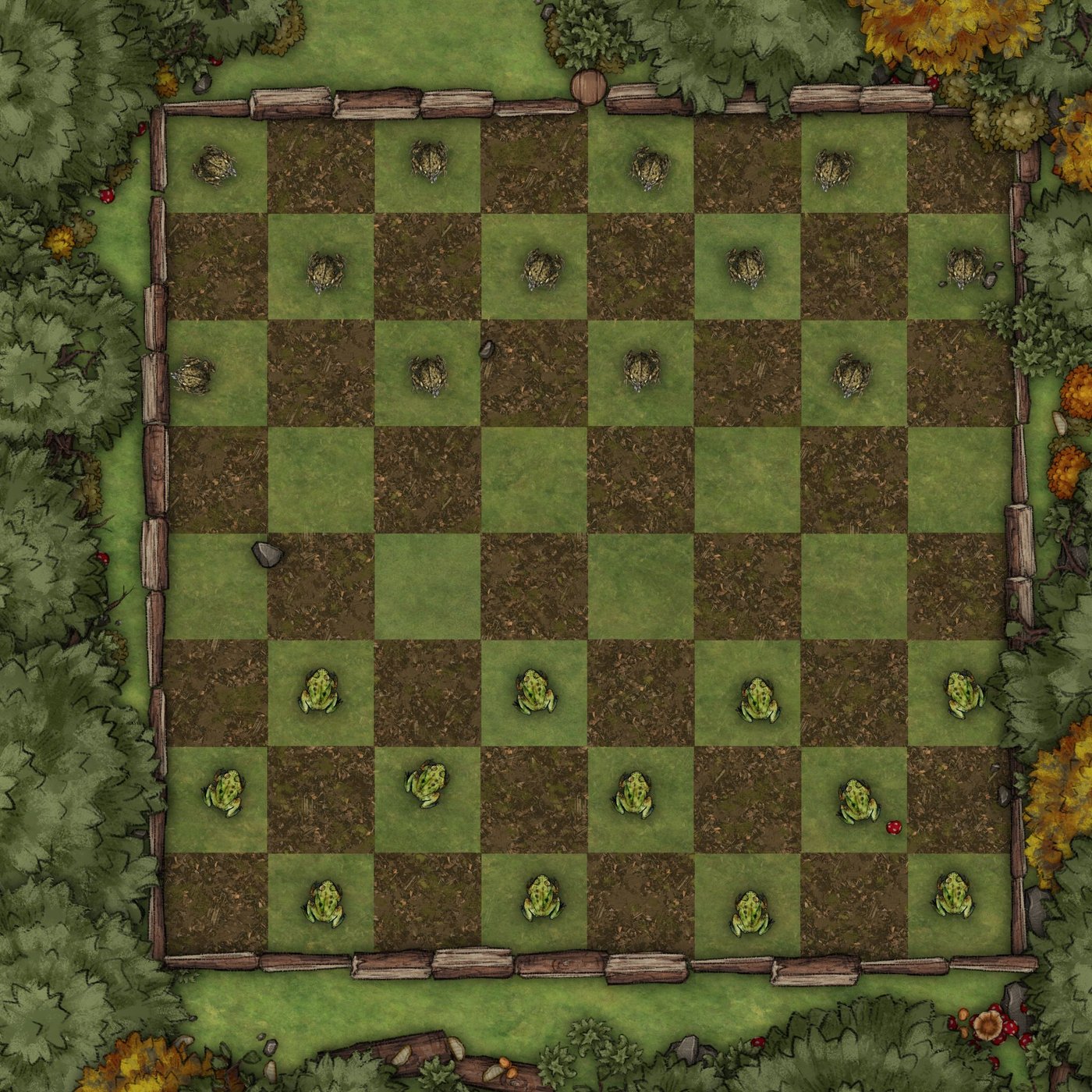Frog Checkers