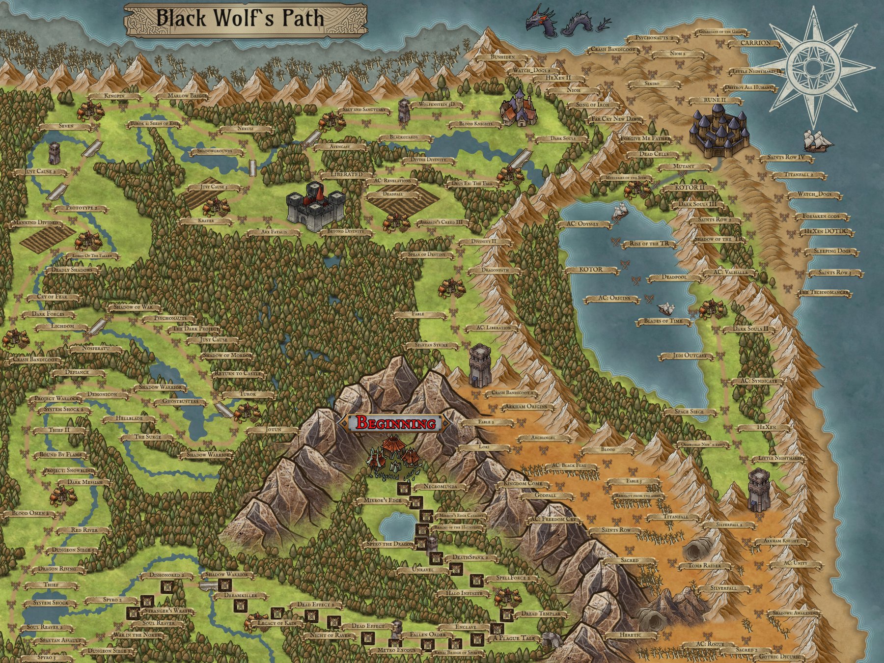 Black Wolf`s Path