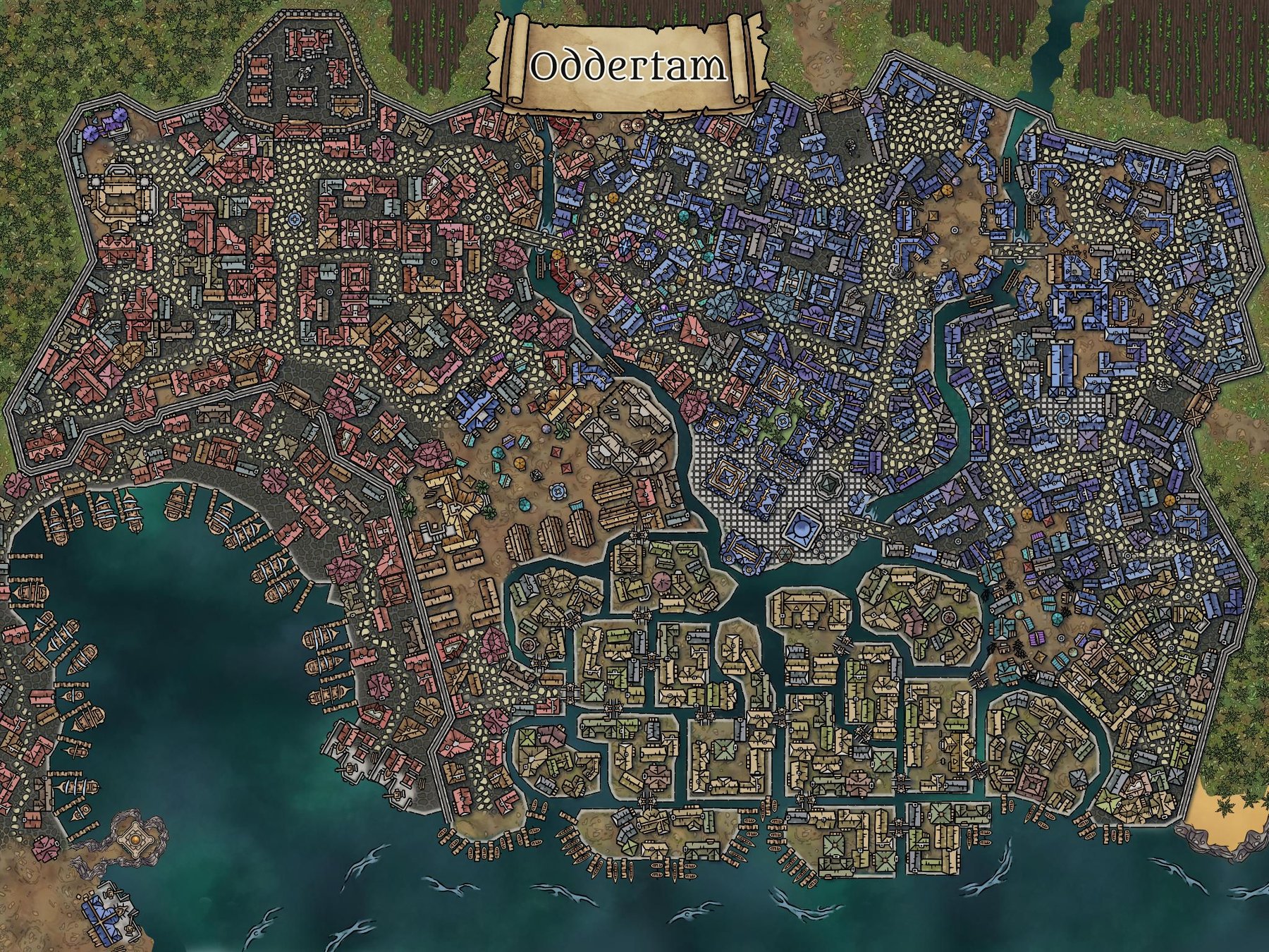 Town of Oddertam
