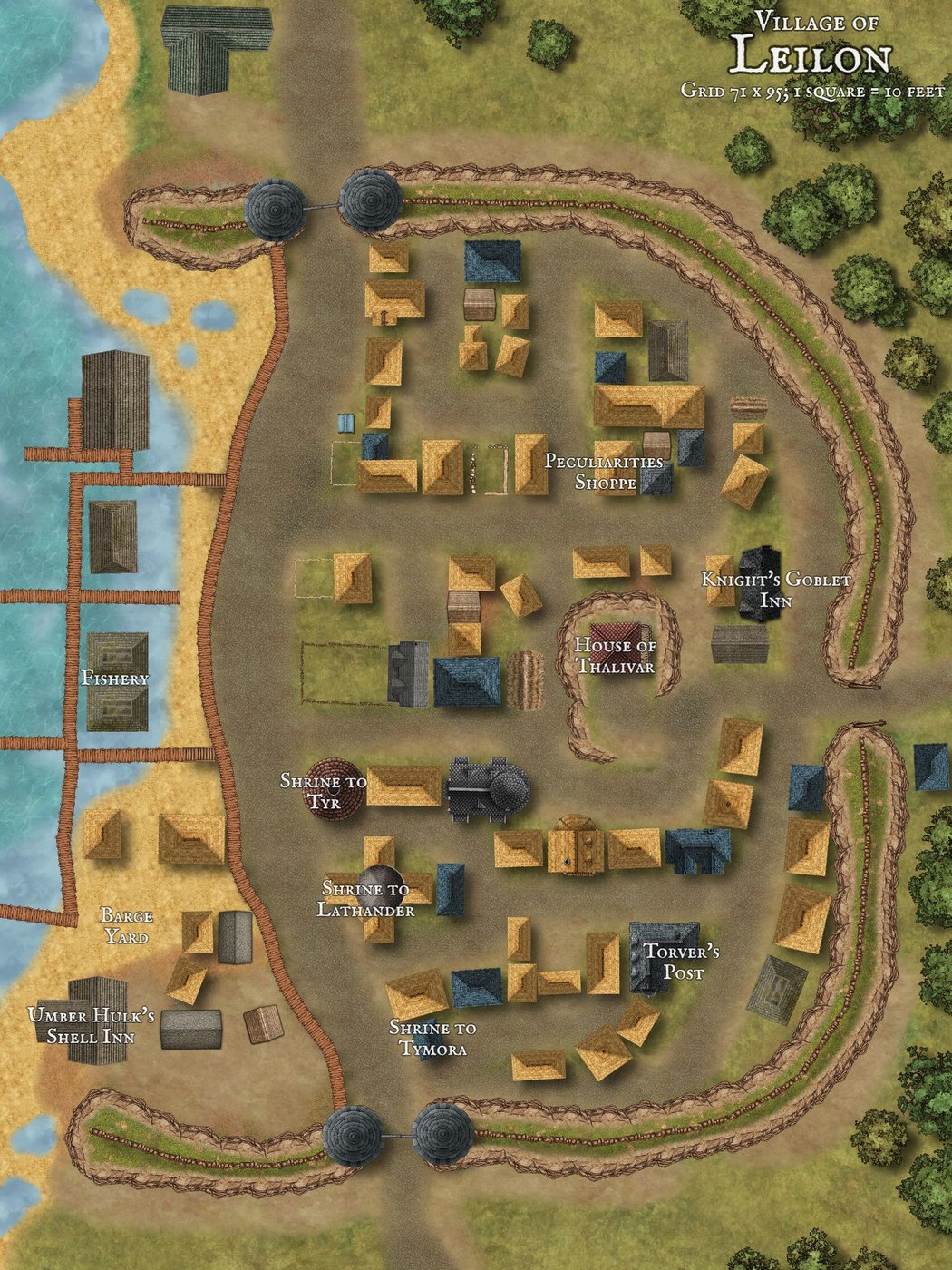 Leilon DM Map