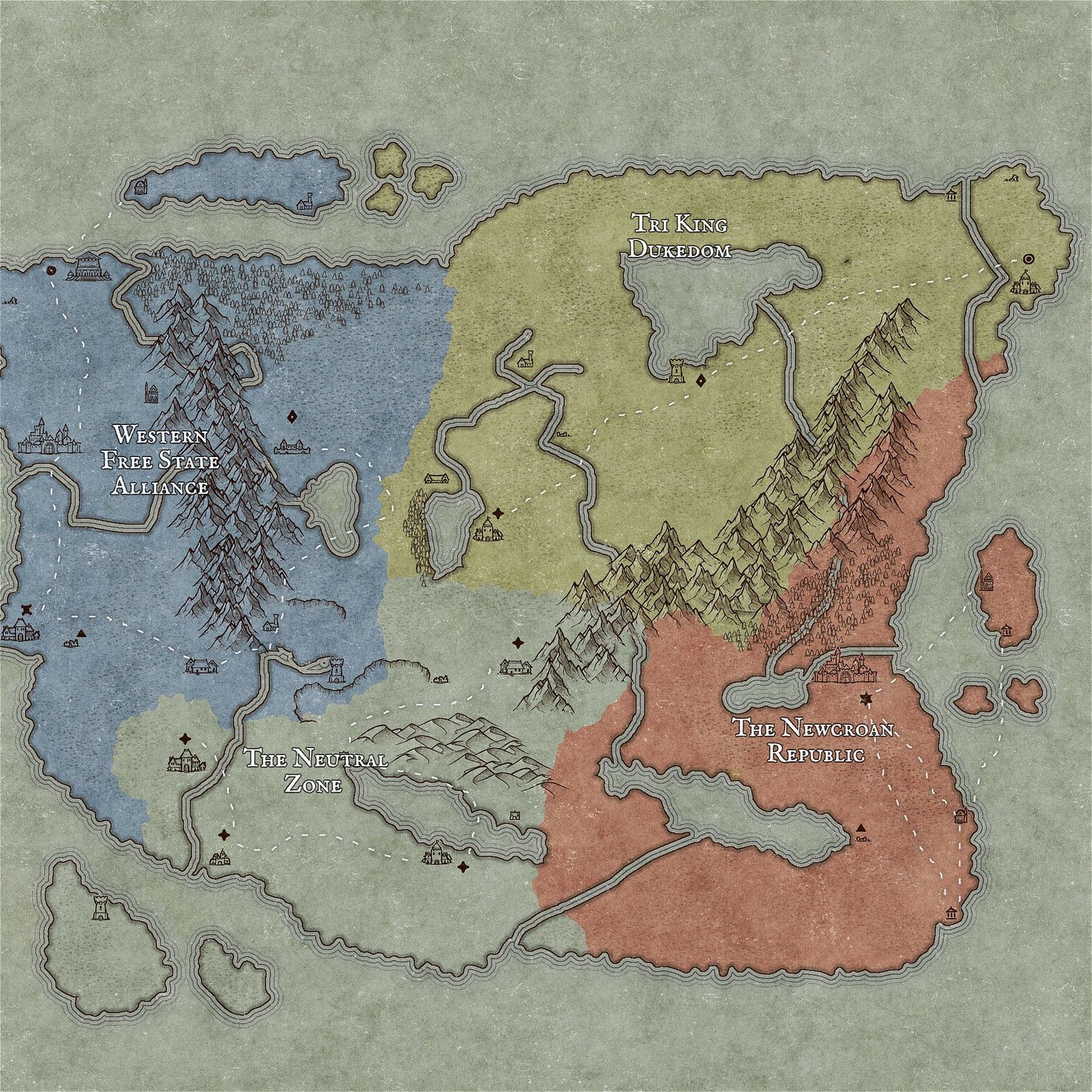 Kingdoms Map