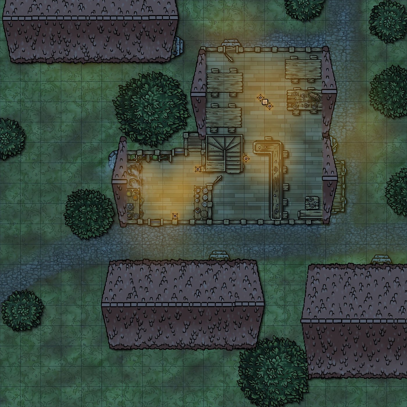 Silver Bucket Tavern - Night