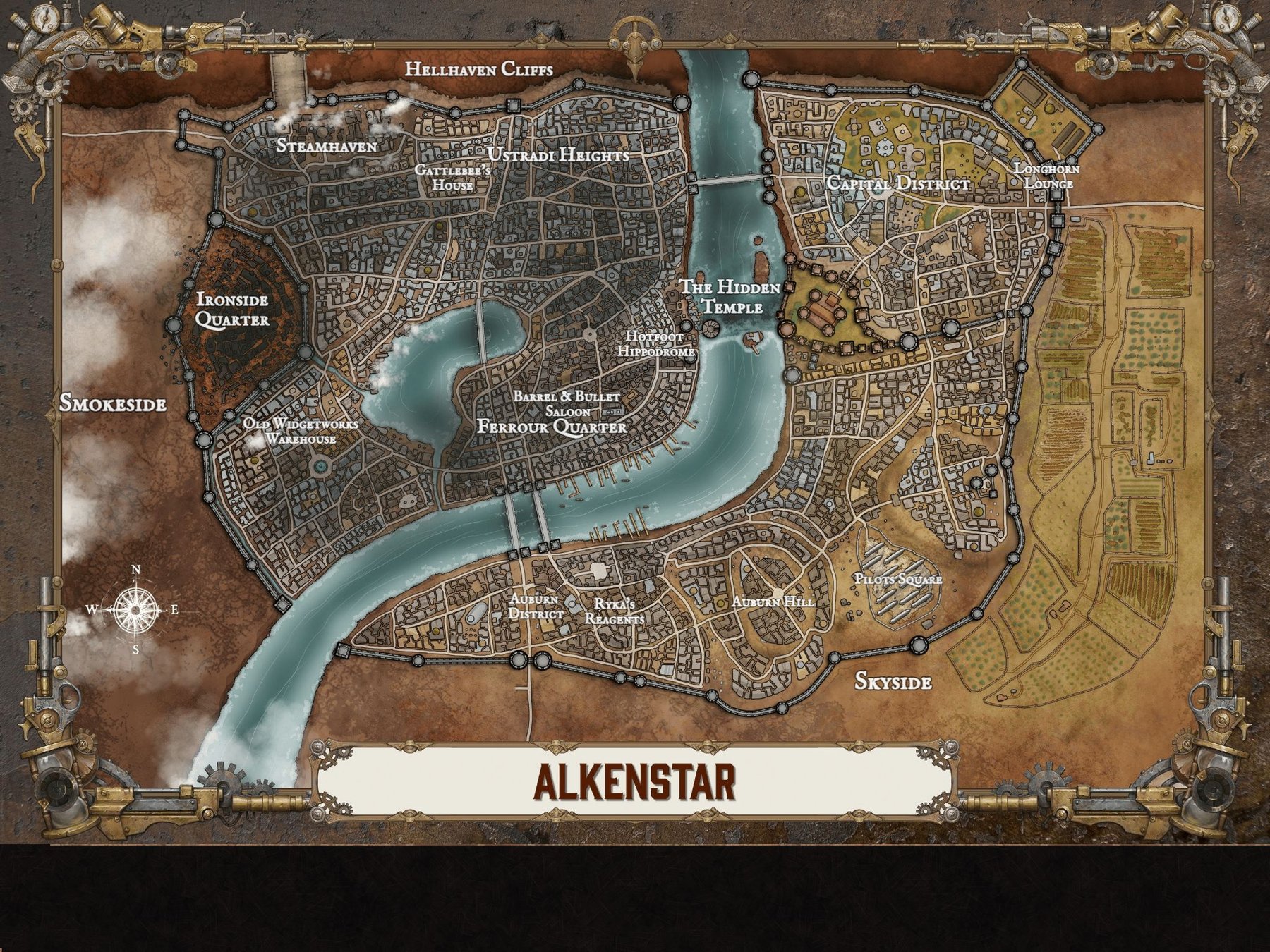 Alkenstar Map