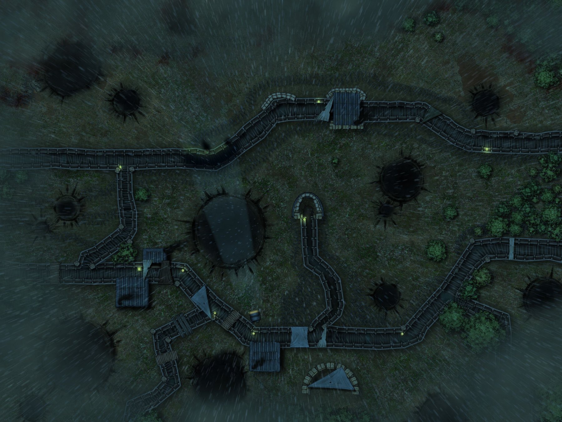 Frontline - Trench Map