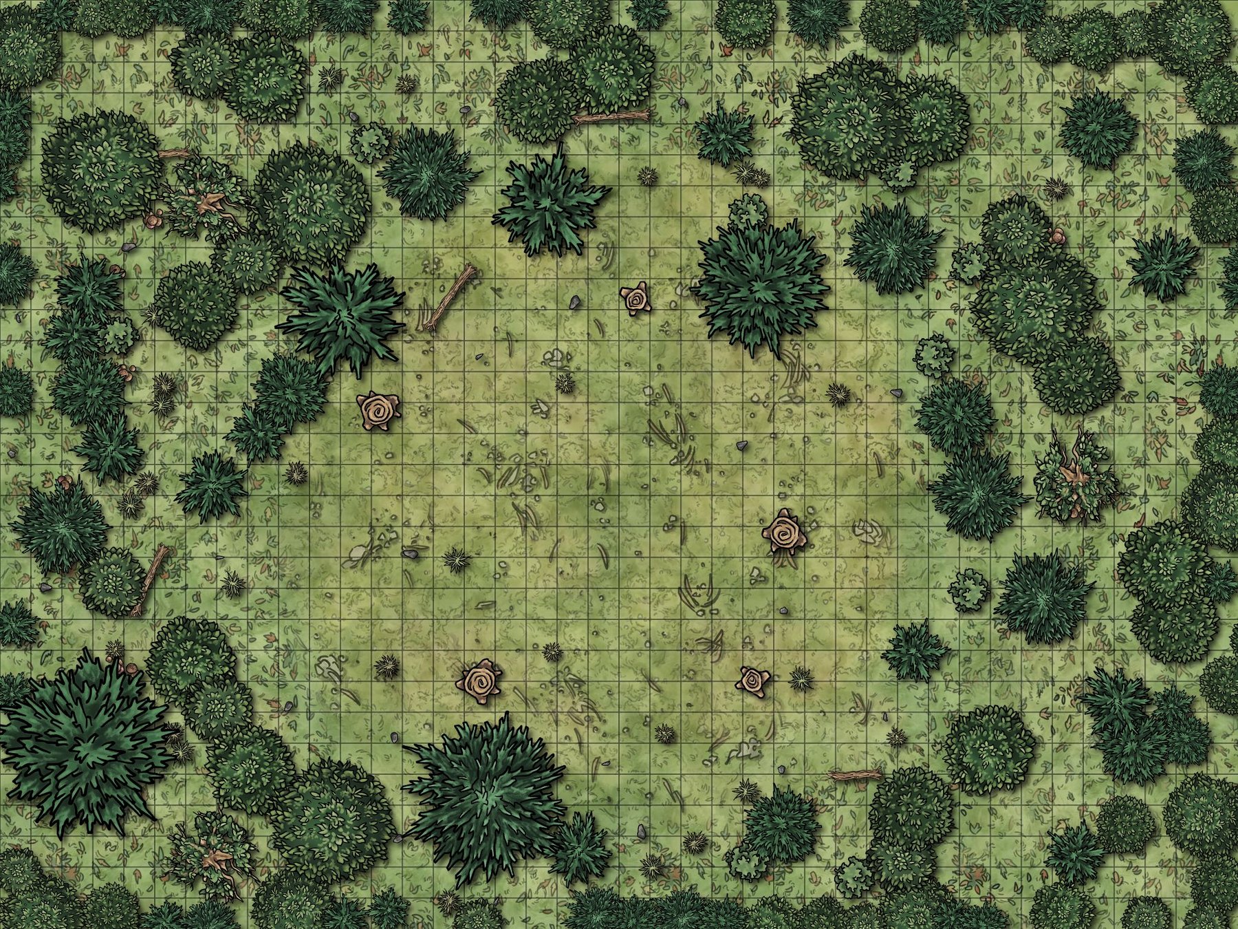 Forest Battlemap
