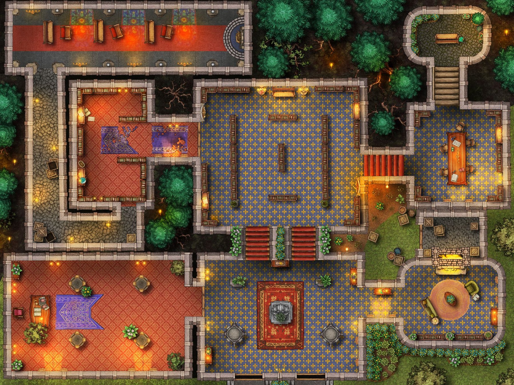 Library with Hidden Chapel