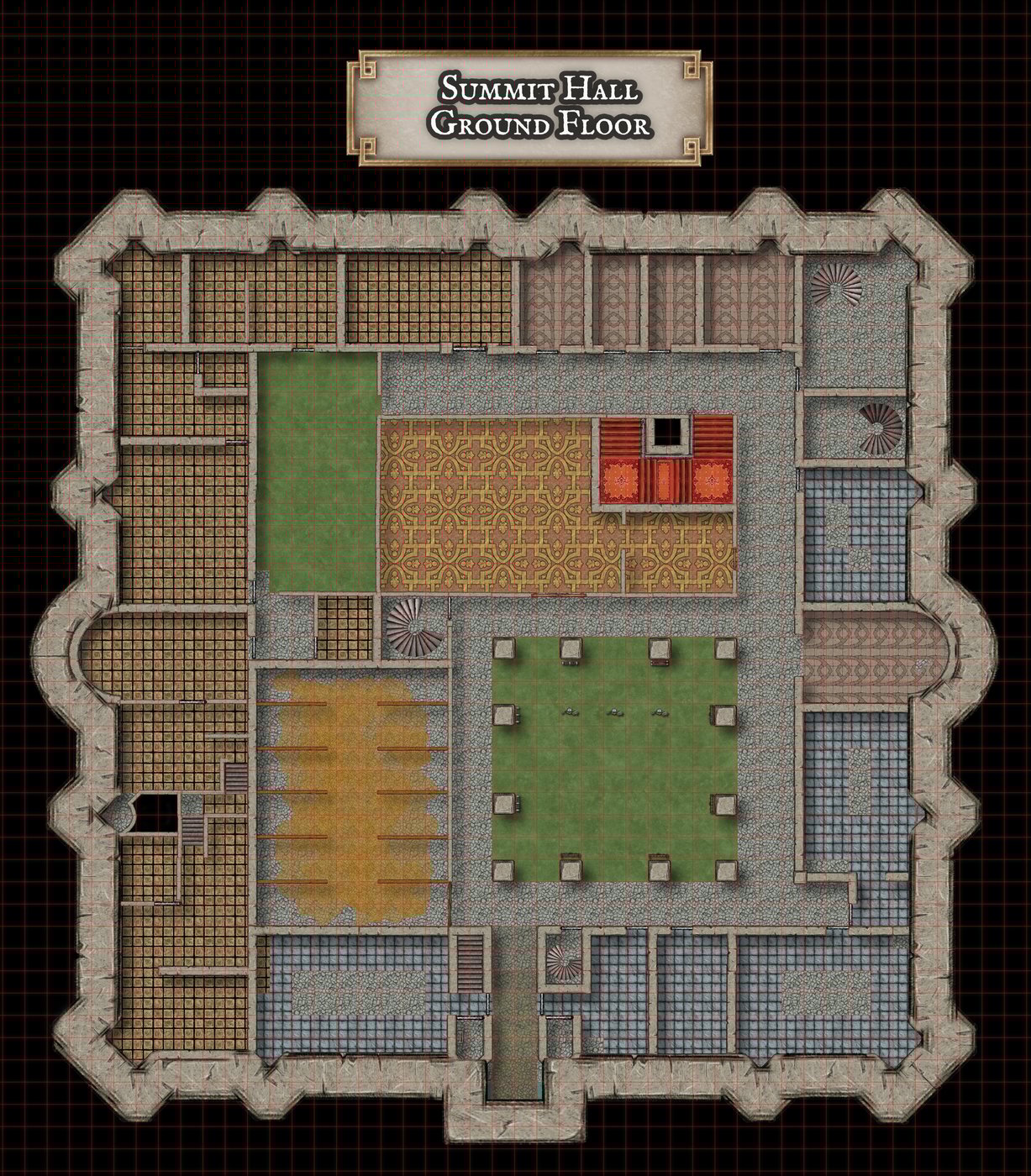 Summit Hall (Base Map)