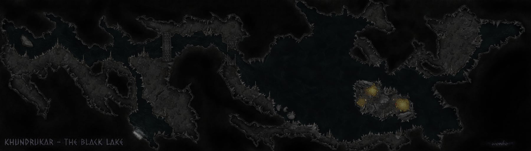 Forge of Fury E - The Black Lake [70x20] CLONABLE