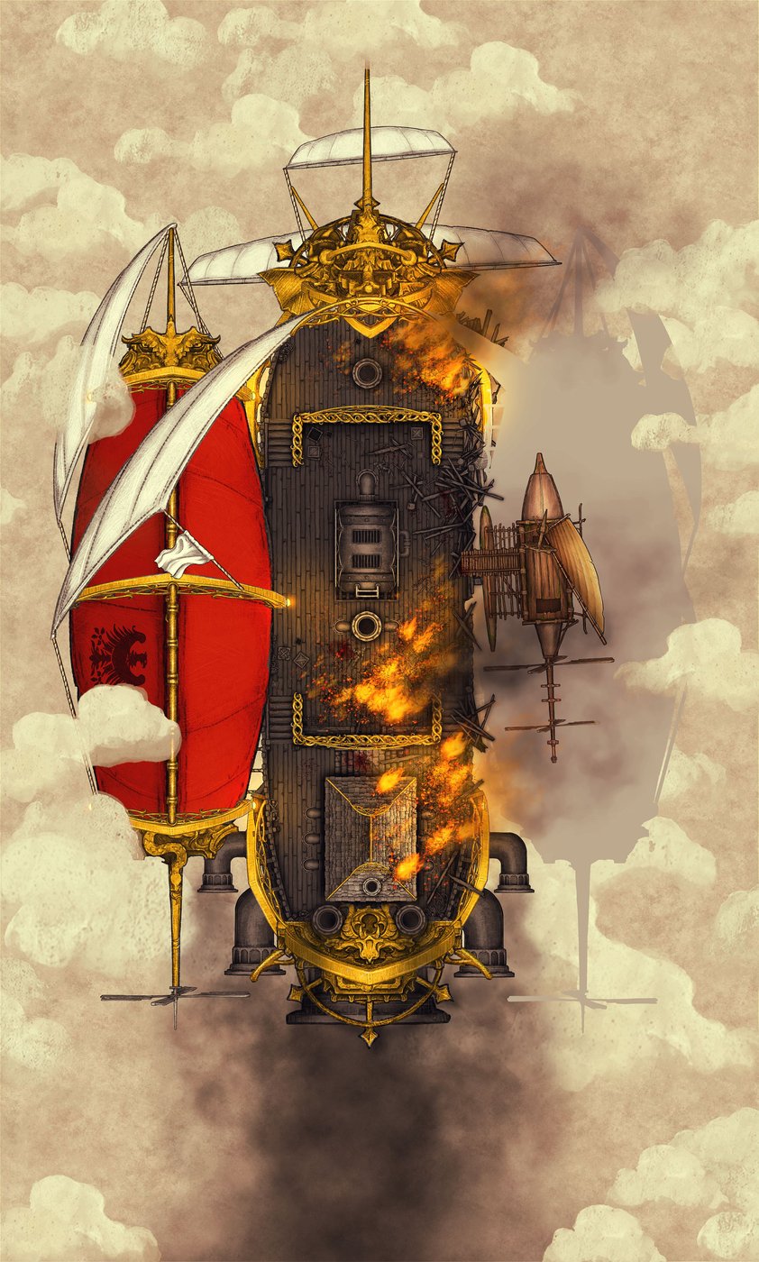 Escape the Imperial Airship