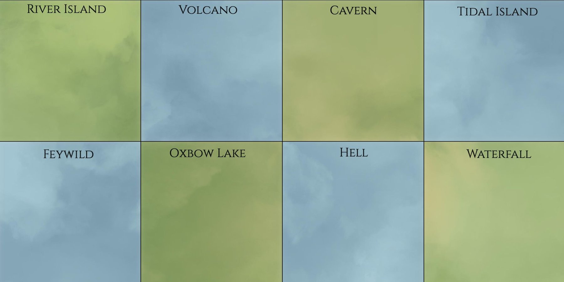 How to Create Terrain Watercolor Cities