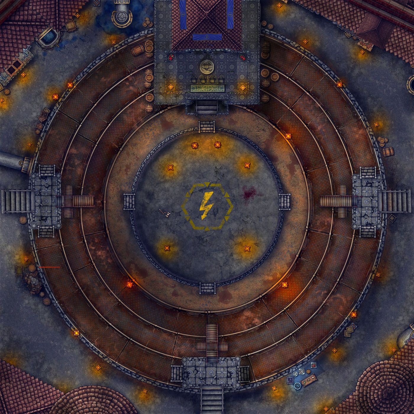 Dwarven Arena 40x40